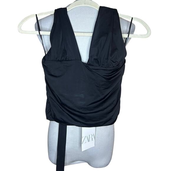 Zara Black Halter Top - Picture 7 of 7
